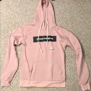Pink Retro Sweatshirt / Hoodie